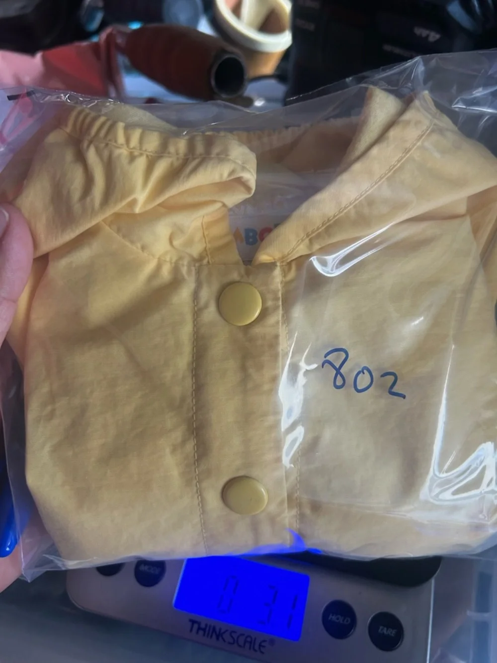 Vintage Gymboree Sunny Yellow Hooded Snap Jacket